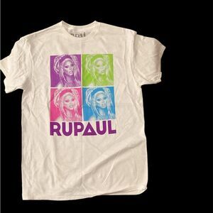 RUPAUL DRAG QUEEN T-SHIRT WHITE -